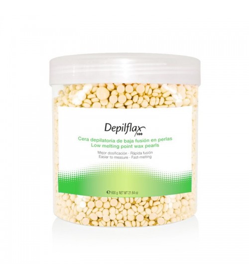 DEPILFLAX 100 Natūralus granulinis vaškas depiliacijai 600g
