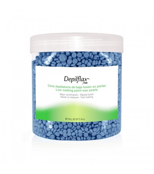 DEPILFLAX 100 Azuleno granulinis vaškas depiliacijai 600g