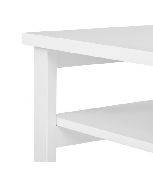 Manikiūro stalas su MOMO S41 dulkių sutraukėju baltas
