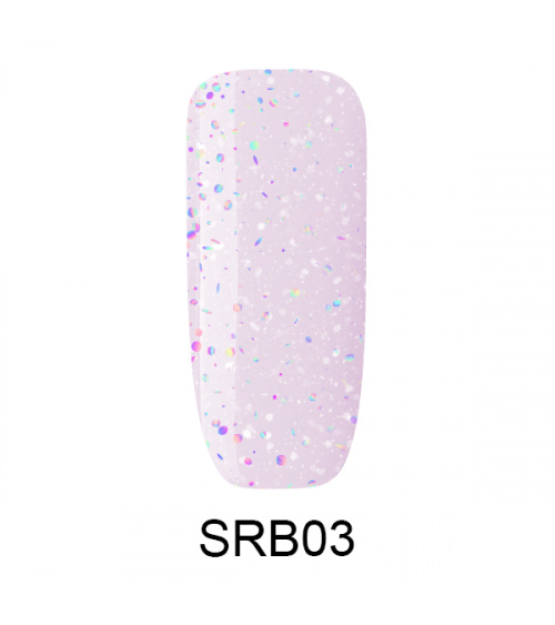 Bazė Makear - Andromeda - Sparkling Rubber Base SRB03