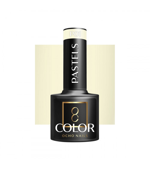 Hibridinis gelinis lakas OCHO NAILS Pastels P01 5 ml