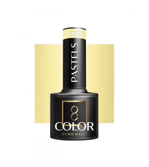 Hibridinis gelinis lakas OCHO NAILS Pastels P02 5 ml
