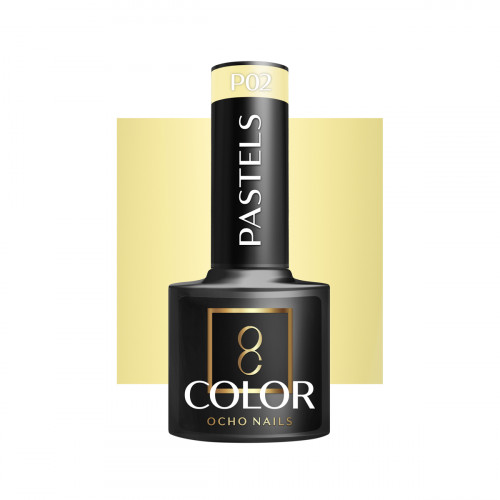 Hibridinis gelinis lakas OCHO NAILS Pastels P02 5 ml